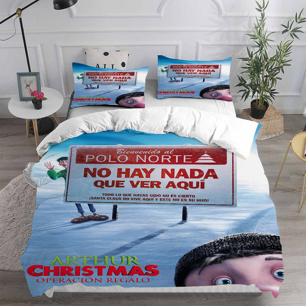Arthur Christmas Bedding Sets Duvet Cover Comforter Set