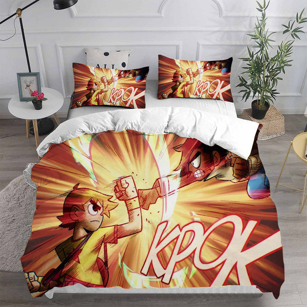 Scott Pilgrim Takes Off Bedding Sets Duvet Cover Comforter Set