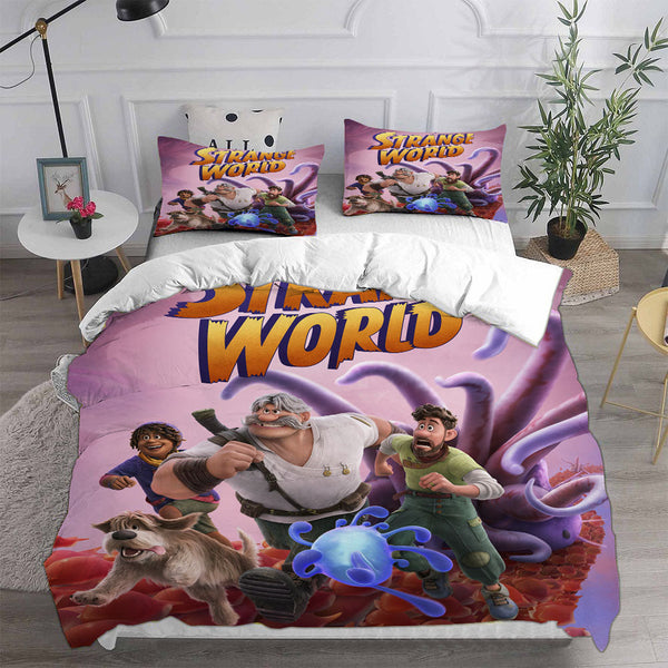 Strange World Bedding Sets Duvet Cover Comforter Set