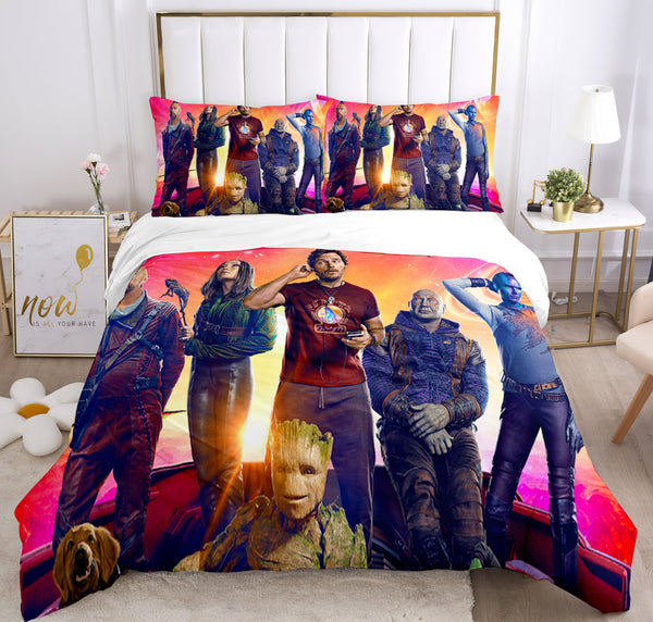 Guardians of the Galaxy Bedding Sets Duvet Cover Comforter Set