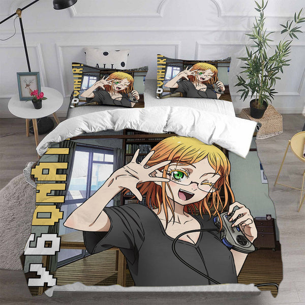 Uncle from Another World Bedding Sets Duvet Cover Halloween Cosplay Comforter Sets