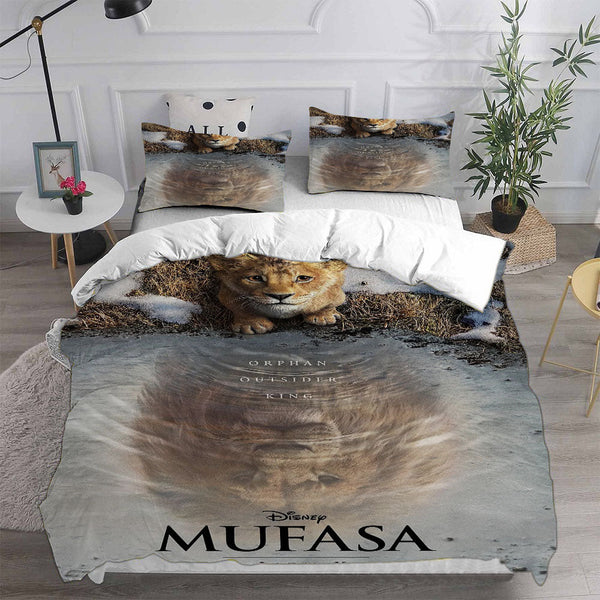 Mufasa The Lion King Bedding Set Duvet Cover Comforter Sets