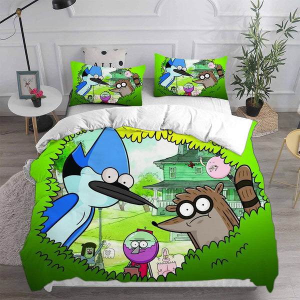 Regular Show Helltaker Bedding Sets Duvet Cover Comforter Set