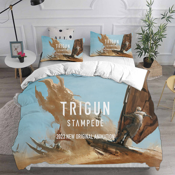 Trigun Stampede Bedding Sets Duvet Cover Comforter Set