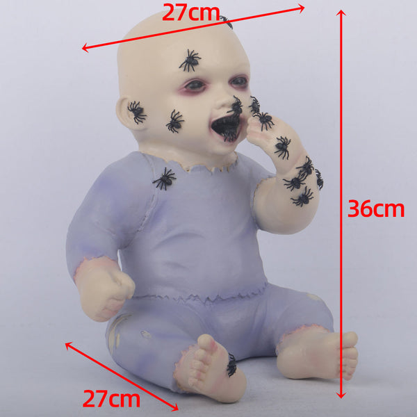 Halloween Horror Baby Handmade Figures Styrofoam Doll