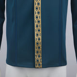 Star Trek SNW Captain Pike Gold Uniforms Top Shirts Cosplay Costumes for Men