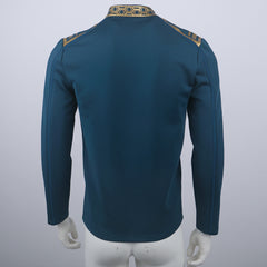 Star Trek SNW Captain Pike Gold Uniforms Top Shirts Cosplay Costumes for Men