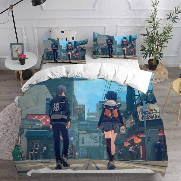 Zenless Zone Zero Bedding Sets Duvet Cover Halloween Cosplay Comforter Sets
