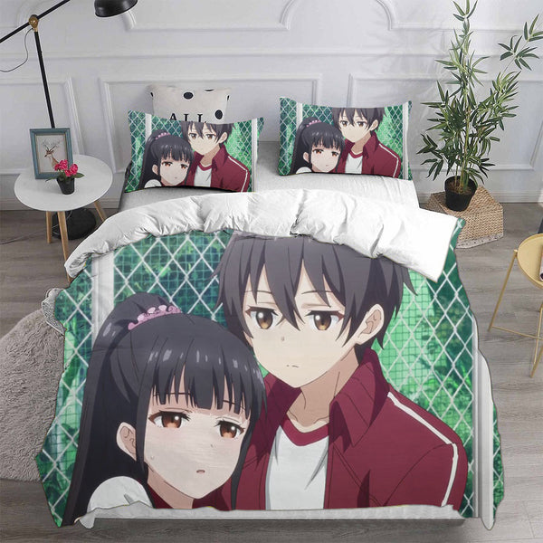 My Stepmom's Daughter Is My Ex Bedding Sets Duvet Cover Halloween Cosplay Comforter Sets