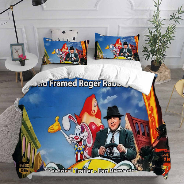 Who Framed Roger Rabbit Bedding Set Duvet Cover Comforter Sets