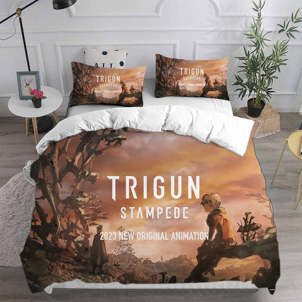 Trigun Stampede Bedding Sets Duvet Cover Comforter Set
