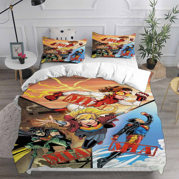 Young Justice Bedding Sets Duvet Cover Comforter Sets