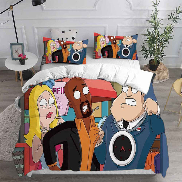 American Dad Bedding Set Duvet Cover Comforter Sets