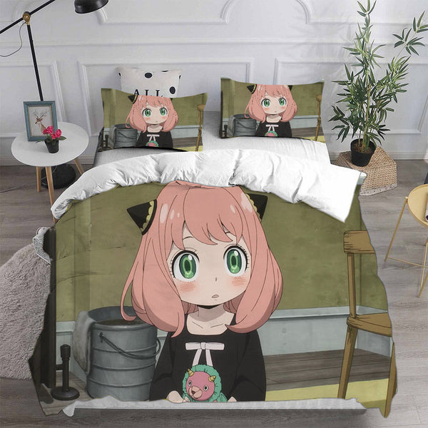 Spy x Family Cosplay Bedding Sets Duvet Cover Halloween Comforter Sets