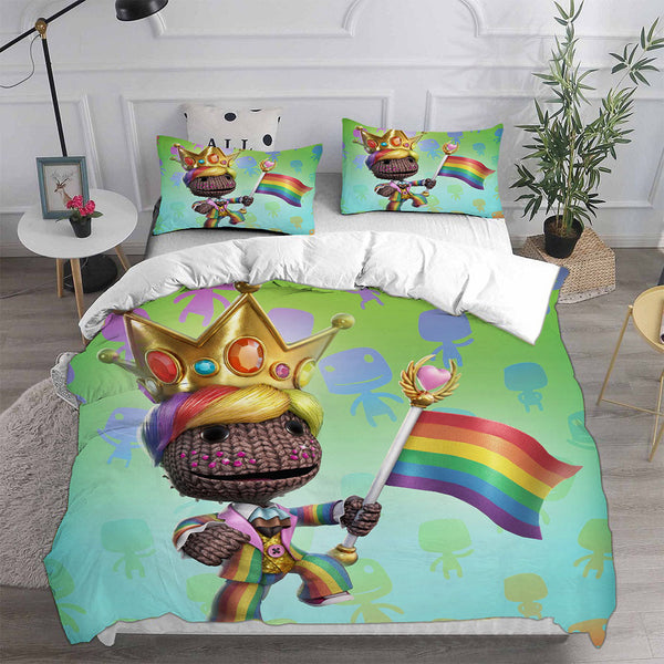 Sackboy A Big Adventure Bedding Sets Duvet Cover Comforter Set
