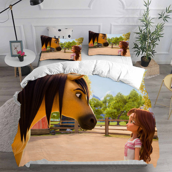 Spirit Untamed Bedding Sets Duvet Cover Comforter Set