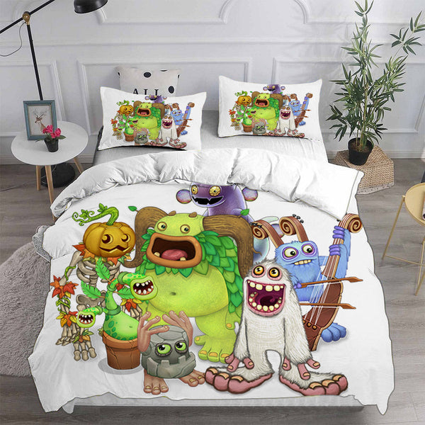 My Singing Monsters Bedding Sets Duvet Cover Comforter Set