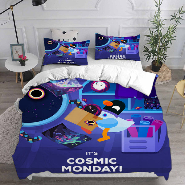 kurzgesagt Bedding Sets Duvet Cover Comforter Set