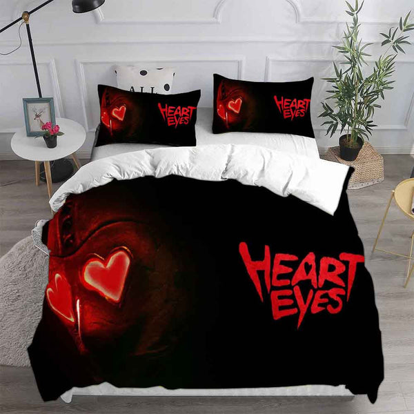 Heart Eyes Bedding Set Duvet Cover Comforter Sets