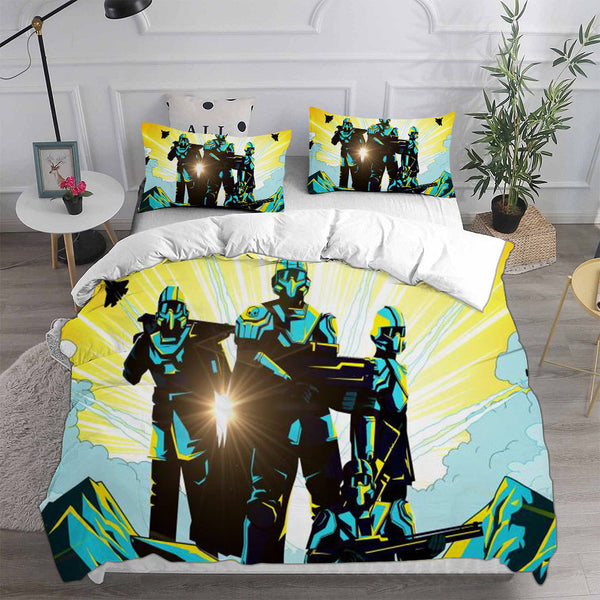 Helldivers 2 Bedding Sets Duvet Cover Comforter Set