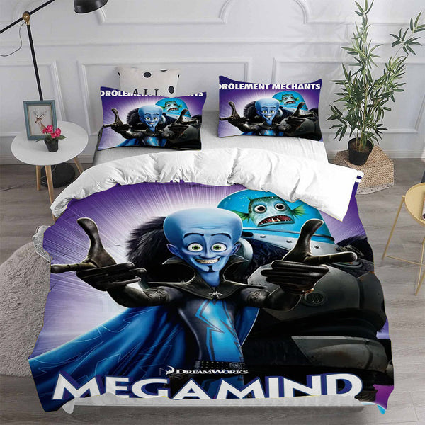 Megamind Bedding Sets Duvet Cover Comforter Set