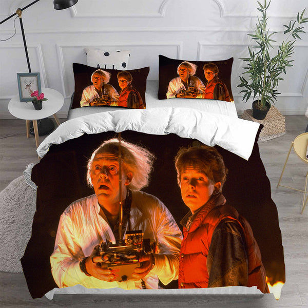 Back to the Future Bedding Sets Duvet Cover Comforter Set