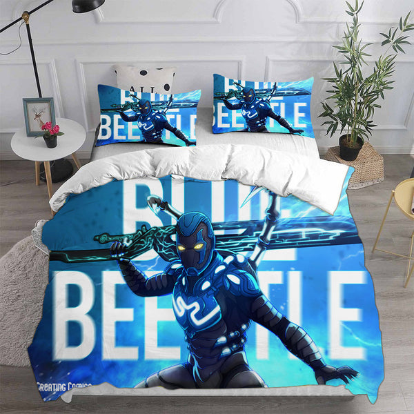 Blue Beetle Bedding Sets Duvet Cover Comforter Set
