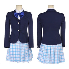 A Silent Voice Nishimiya Shouko Cosplay Costume Halloween Carnival Suit JK Dress