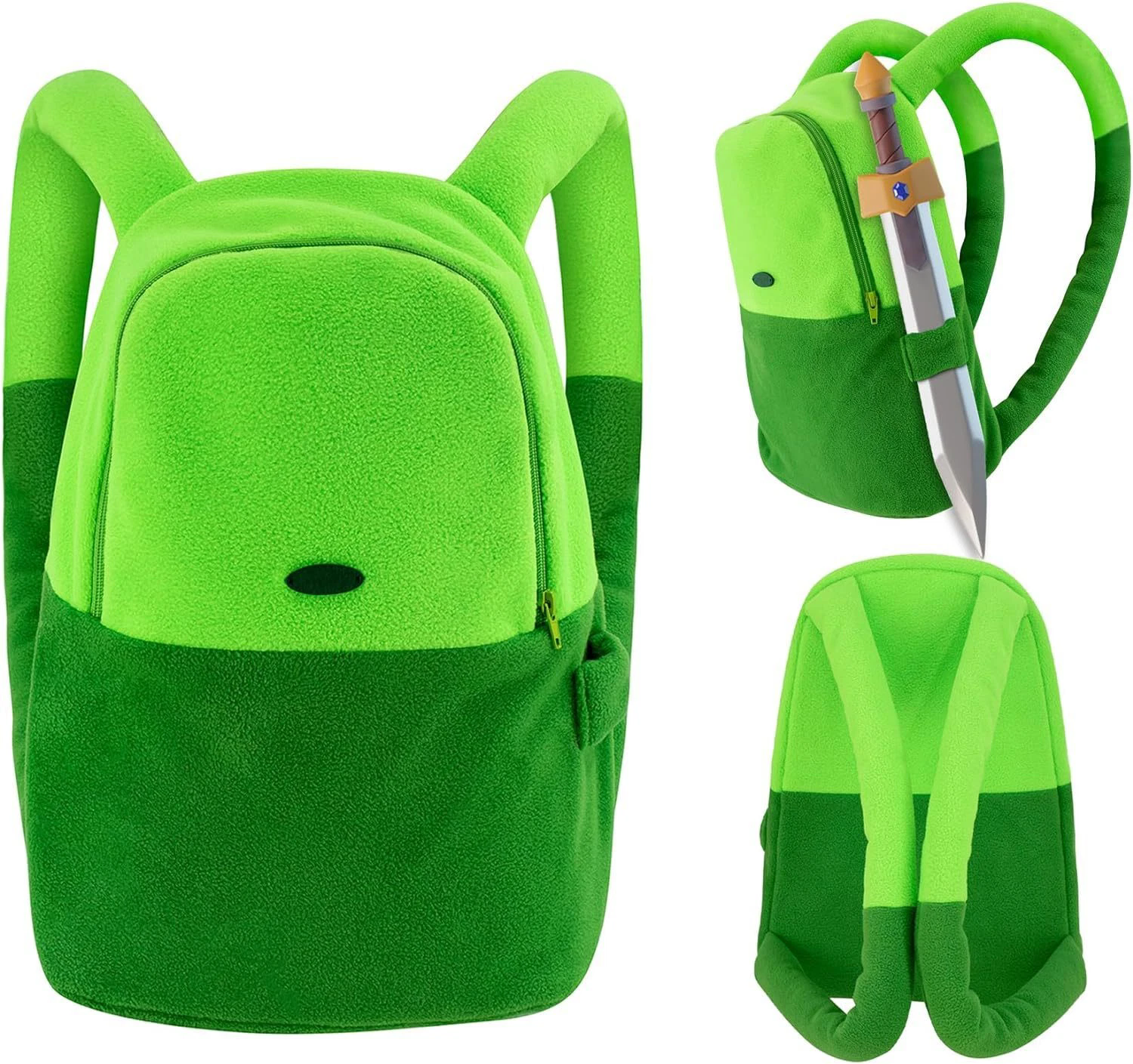 Adventure Time with Finn Jake Backpacks Student Schoolbag Travel Laptop Rucksack