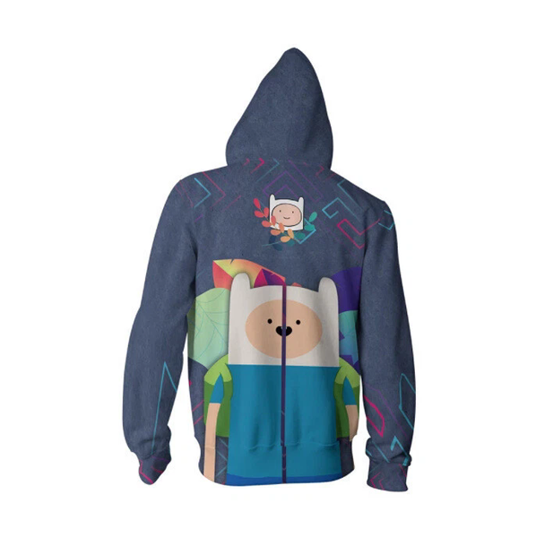 Adventure Time with Finn and Jake 3D Hoodies Sweatshirt Coat Jackets Costumes