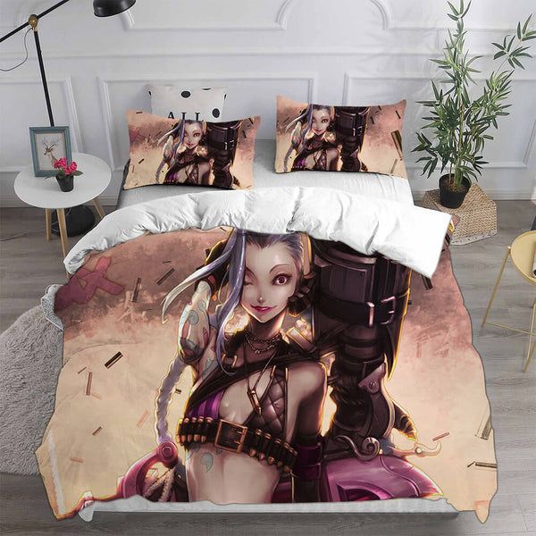 Arcane: League of Legends Cosplay Bedding Sets Duvet Cover Halloween Comforter Sets