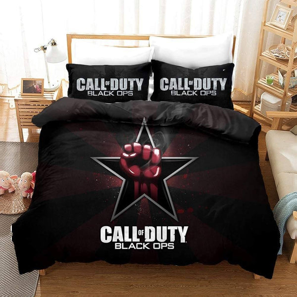 Call of Duty Cosplay Bedding Set Duvet Cover Halloween Sheets