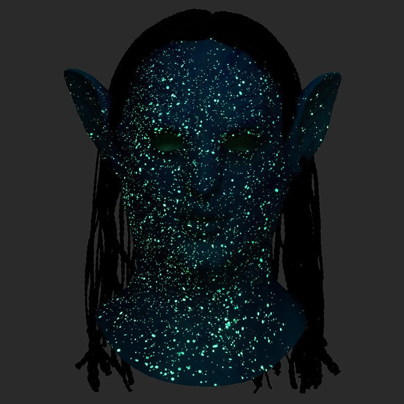 Cosplay Avatar Jack Sully Neytiri Masks Glow in the Dark Halloween Masquerade Masks