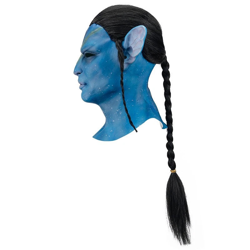 Cosplay Avatar Jack Sully Neytiri Masks Glow in the Dark Halloween Masquerade Masks
