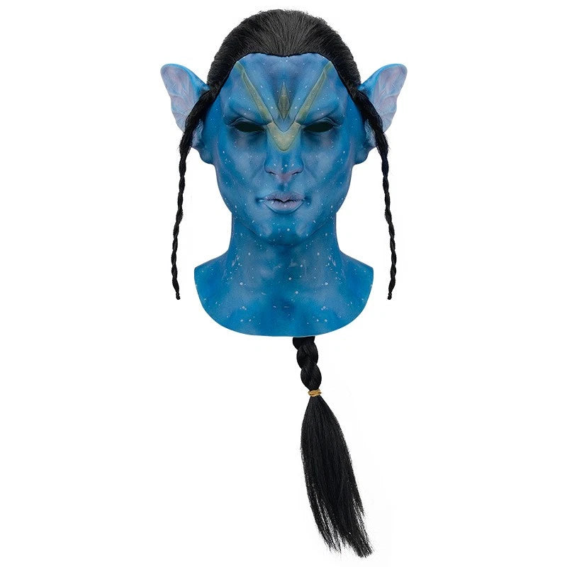 Cosplay Avatar Jack Sully Neytiri Masks Glow in the Dark Halloween Masquerade Masks
