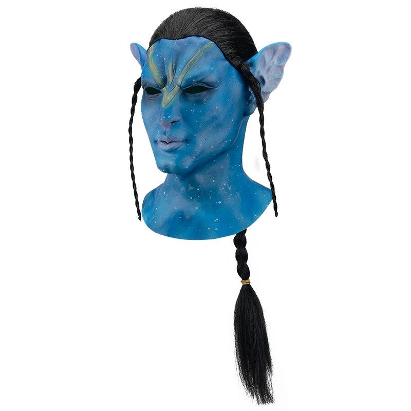 Cosplay Avatar Jack Sully Neytiri Masks Glow in the Dark Halloween Masquerade Masks