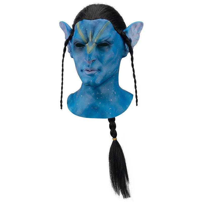 Cosplay Avatar Jack Sully Neytiri Masks Glow in the Dark Halloween Masquerade Masks