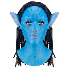 Cosplay Avatar Jack Sully Neytiri Masks Glow in the Dark Halloween Masquerade Masks