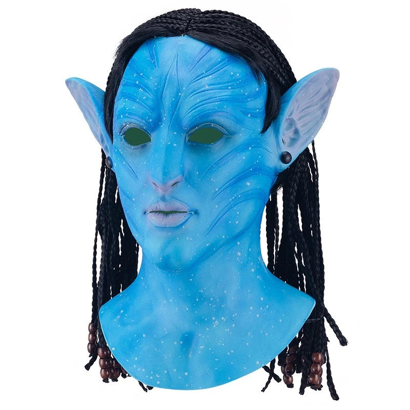 Cosplay Avatar Jack Sully Neytiri Masks Glow in the Dark Halloween Masquerade Masks