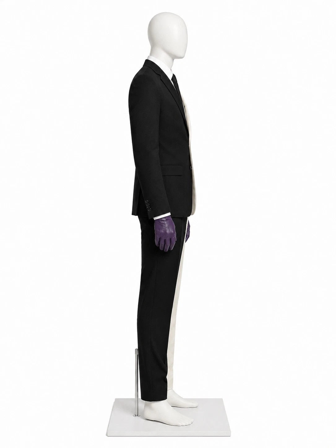 Cosplay Batman The Dark Knight Gotham Joker Black White Suits Superhero Costume