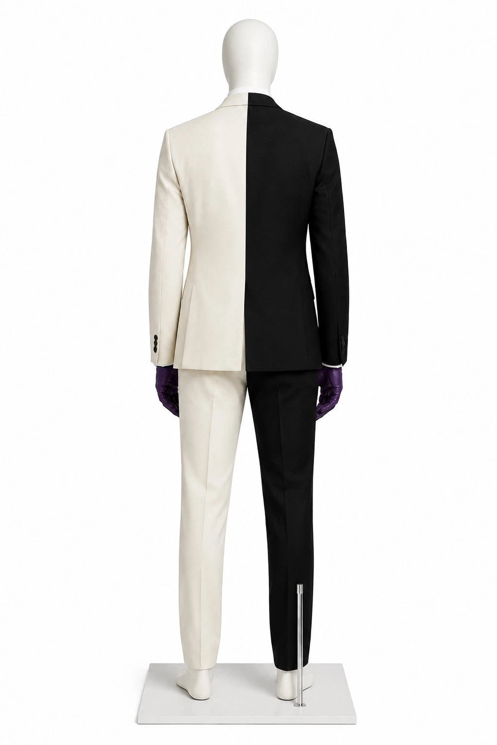 Cosplay Batman The Dark Knight Gotham Joker Black White Suits Superhero Costume