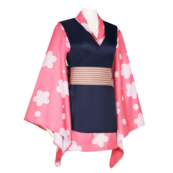 Cosplay Demon Slayer Makomo Costume Kimono Halloween Carnival Suits Fancy Dress
