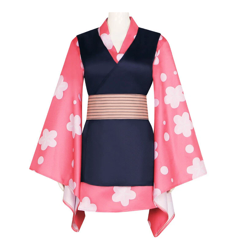 Cosplay Demon Slayer Makomo Costume Kimono Halloween Carnival Suits Fancy Dress