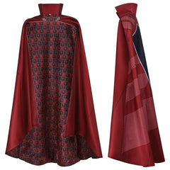 Cosplay Doctor Dr Strange Red Cloak Robe Superhero Costumes Halloween Props