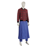 Cosplay Doctor Who Season 14 Ncuti Gatwa Jacket Halloween Striped Suit‌s Costume