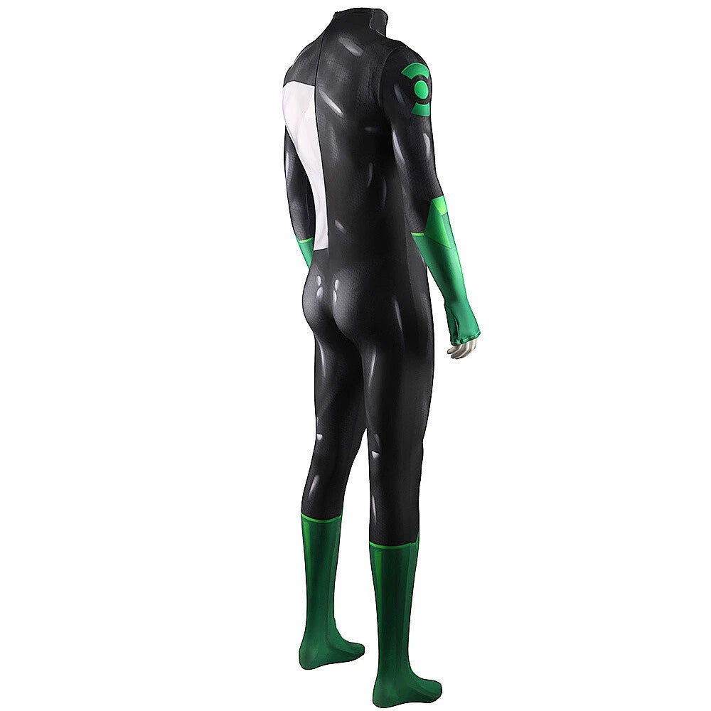 Cosplay Green Lantern Kyle Rayner Jumpsuits Superhero Adult ABodysuit Zentai