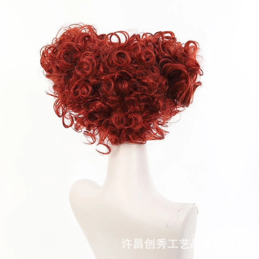 Cosplay Hocus Pocus Sanderson Winifred Sarah Mary Wigs Halloween Party Headpiece