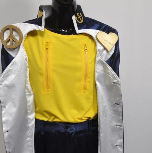 Cosplay JoJos Bizarre Adventure Higashikata Josuke Costumes Halloween Suits Mens