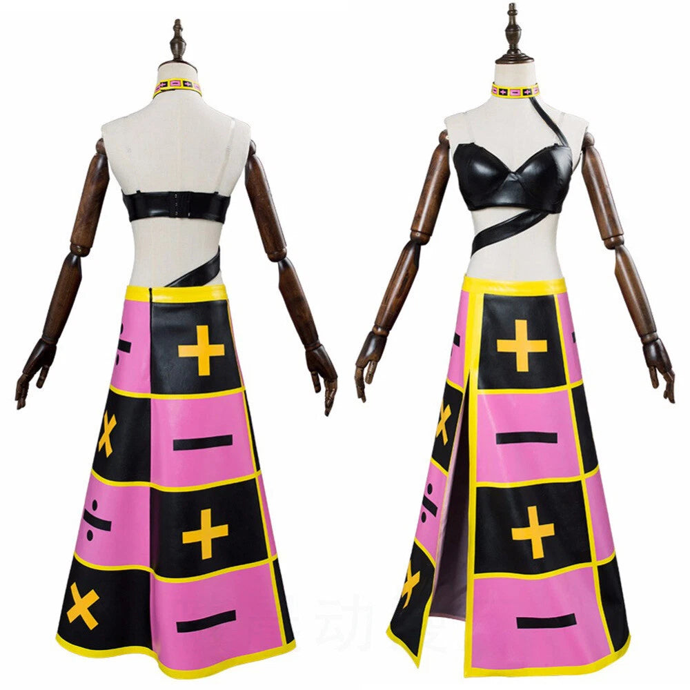 Cosplay Jojos Bizarre Adventure Stone Ocean Trish Una Vest Skirts JK Dress Suits