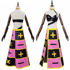 Cosplay Jojos Bizarre Adventure Stone Ocean Trish Una Vest Skirts JK Dress Suits